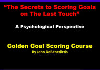 Thumbnail for The Secrets to Scoring Goals on The Last Touch: A Psychological Perspective