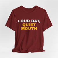Thumbnail for Loud Bat, Quiet Mouth — Baseball T-Shirt