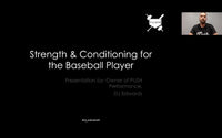 Thumbnail for Strength and Conditioning For Baseball Players by Dj Edwards