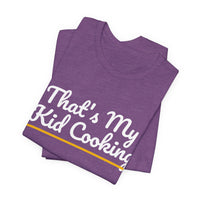 Thumbnail for That's My Kid Cooking — Basketball T-Shirt