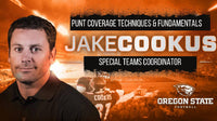 Thumbnail for Jake Cookus Oregon State - Punt Coverage Techniques & Fundamentals