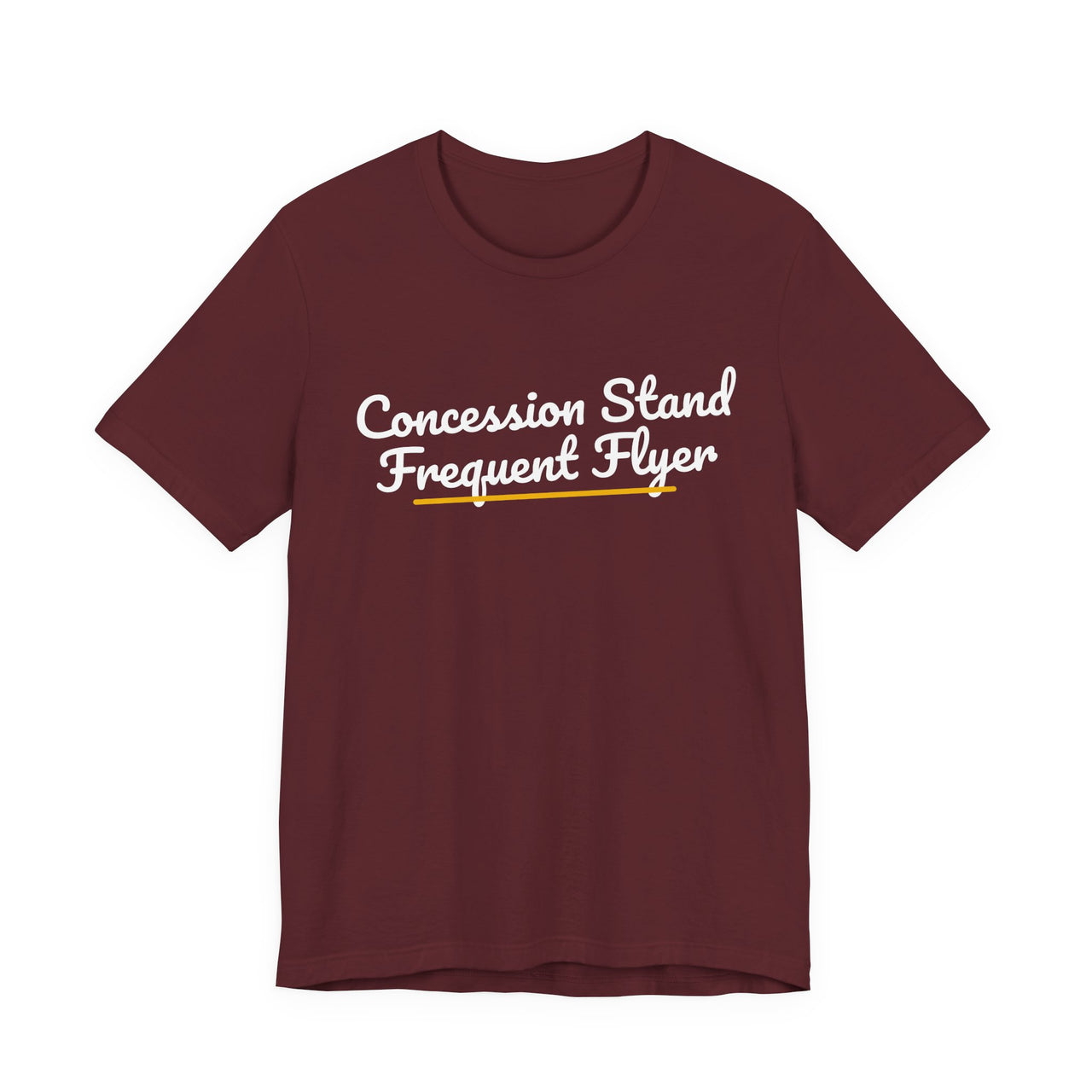 Concession Stand Frequent Flyer — Football T-Shirt