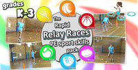 Thumbnail for PE `Rapid Relays`: Multiple sport skill activities pack - Grades K-3