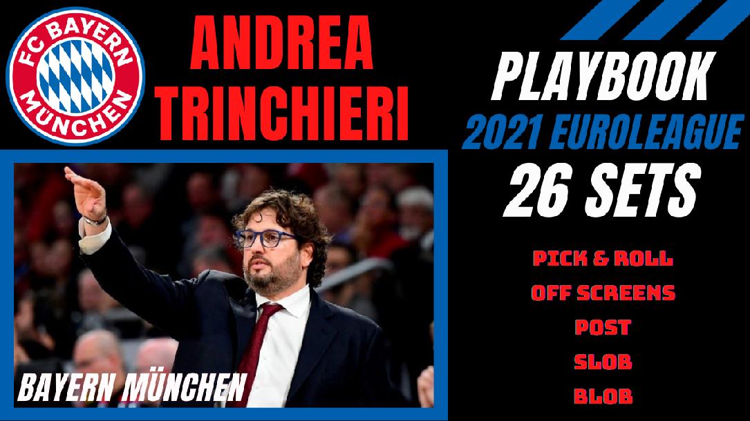26 sets by ANDREA TRINCHIERI in Bayern M�nchen (Euroleague 2021)