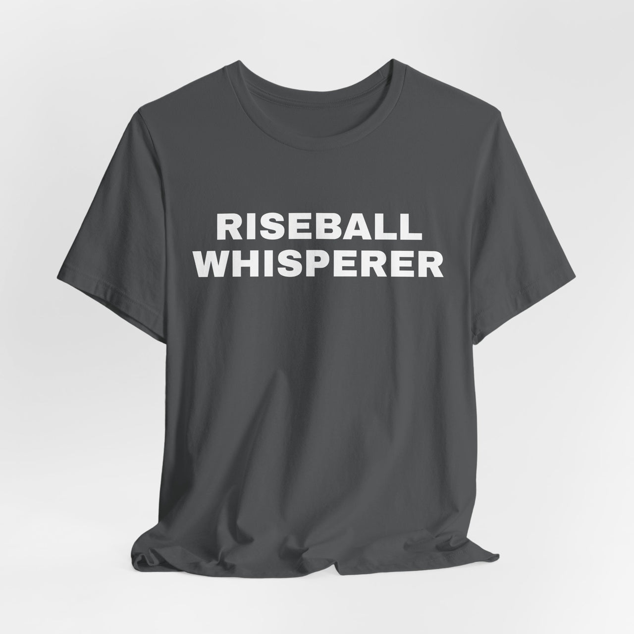 Riseball Whisperer — Softball T-Shirt