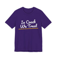 Thumbnail for In Coach We Trust — Football T-Shirt
