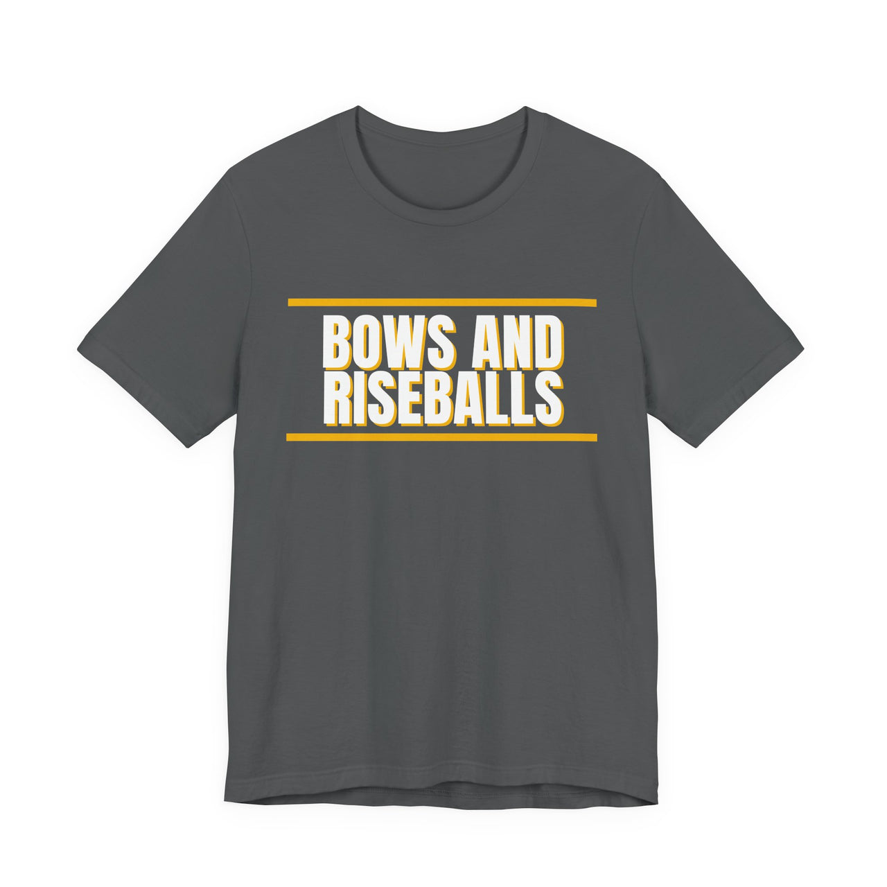 Bows And Riseballs — Softball T-Shirt