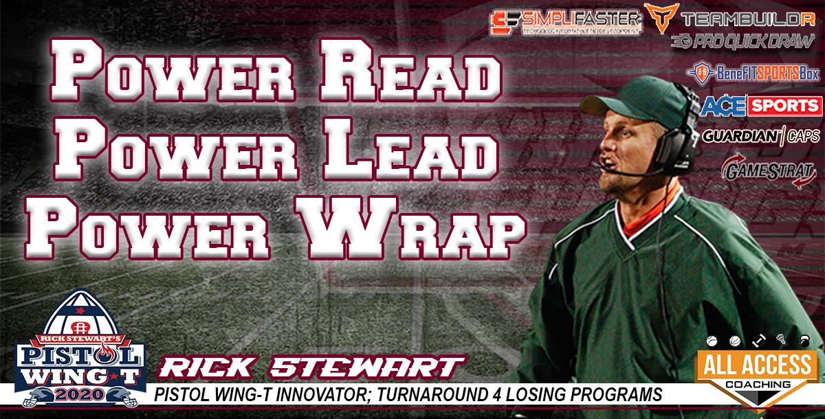 Power Read, Power Lead, Power Wrap in Pistol Wing T