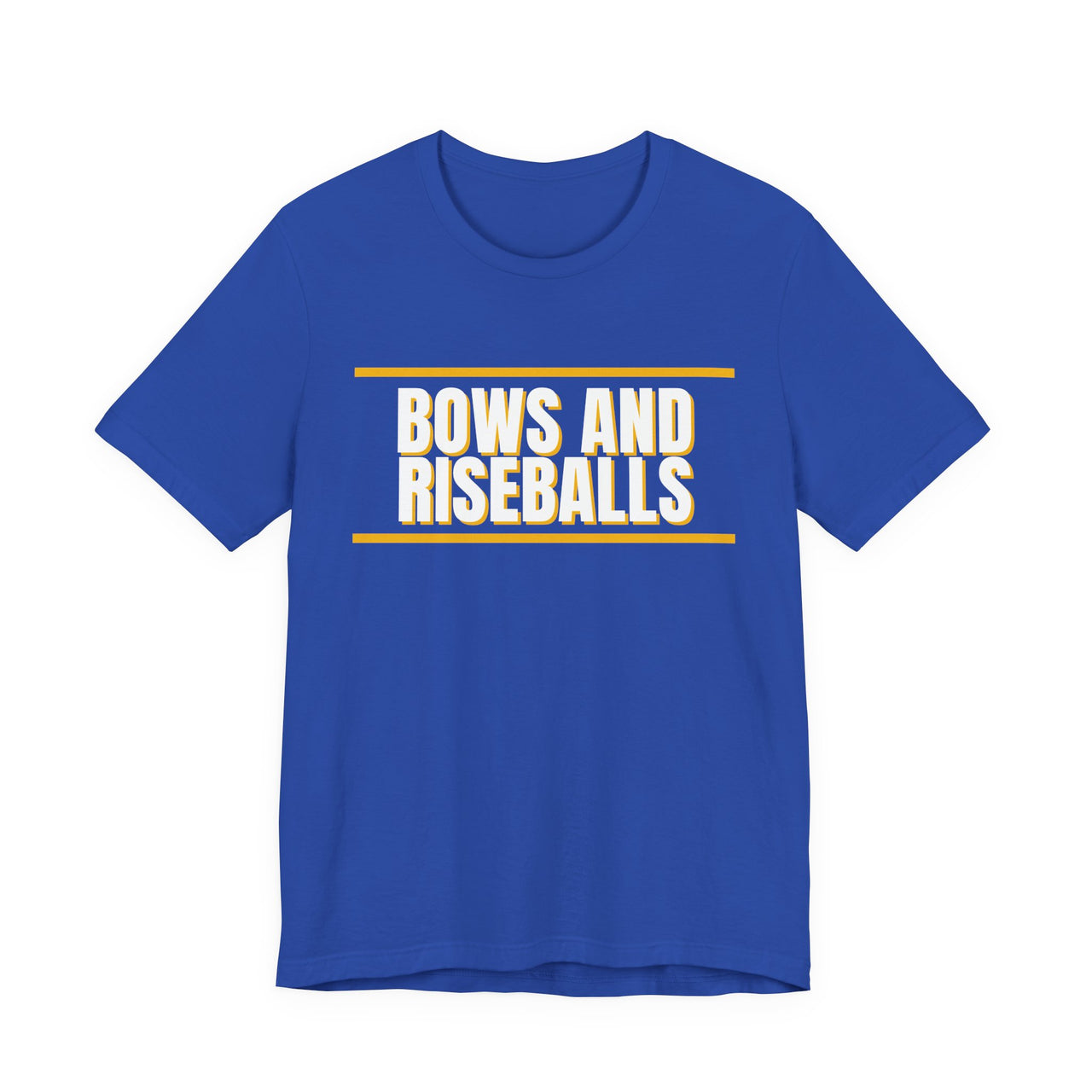 Bows And Riseballs — Softball T-Shirt