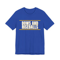 Thumbnail for Bows And Riseballs — Softball T-Shirt