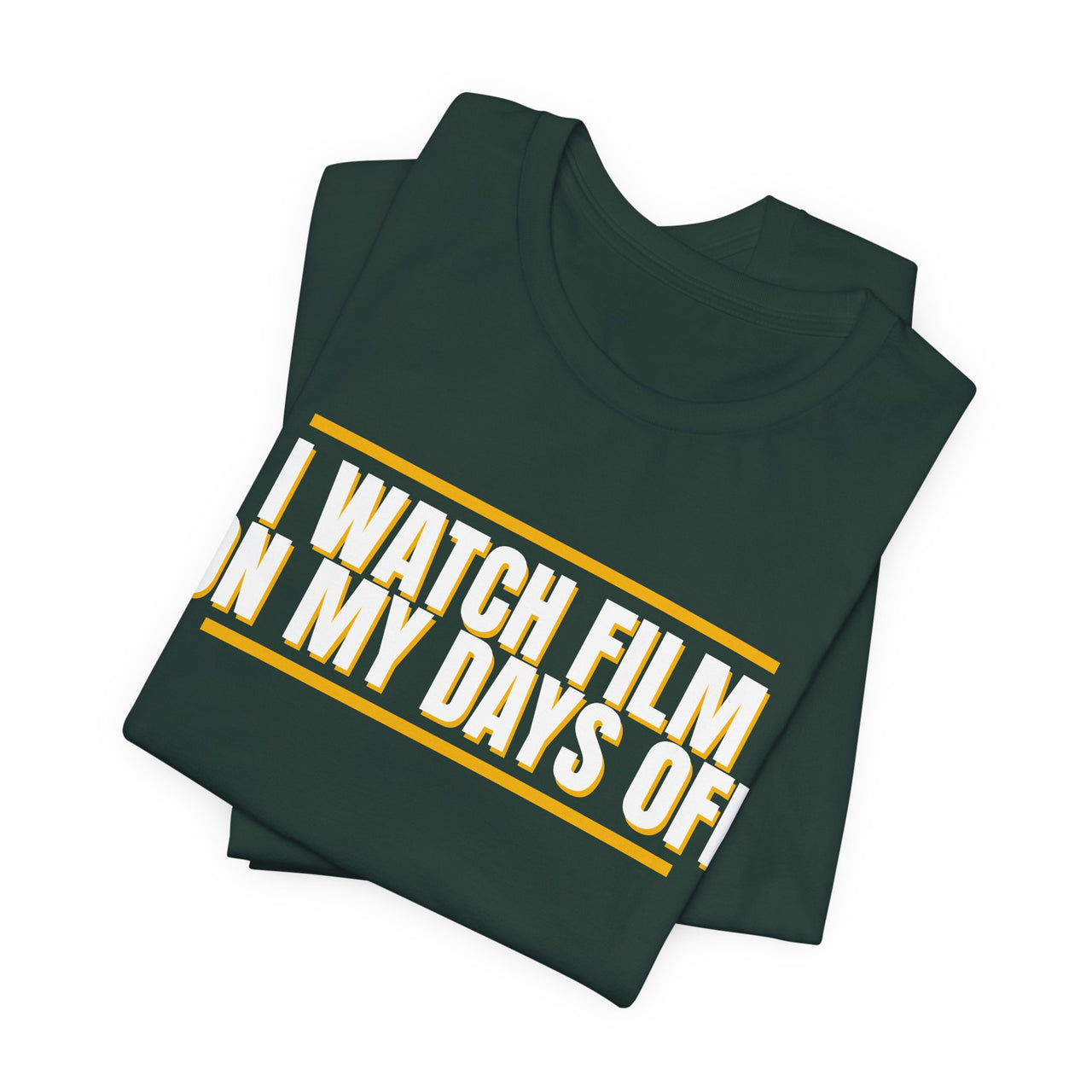 I Watch Film On My Days Off — Basketball T-Shirt