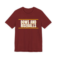 Thumbnail for Bows And Riseballs — Softball T-Shirt