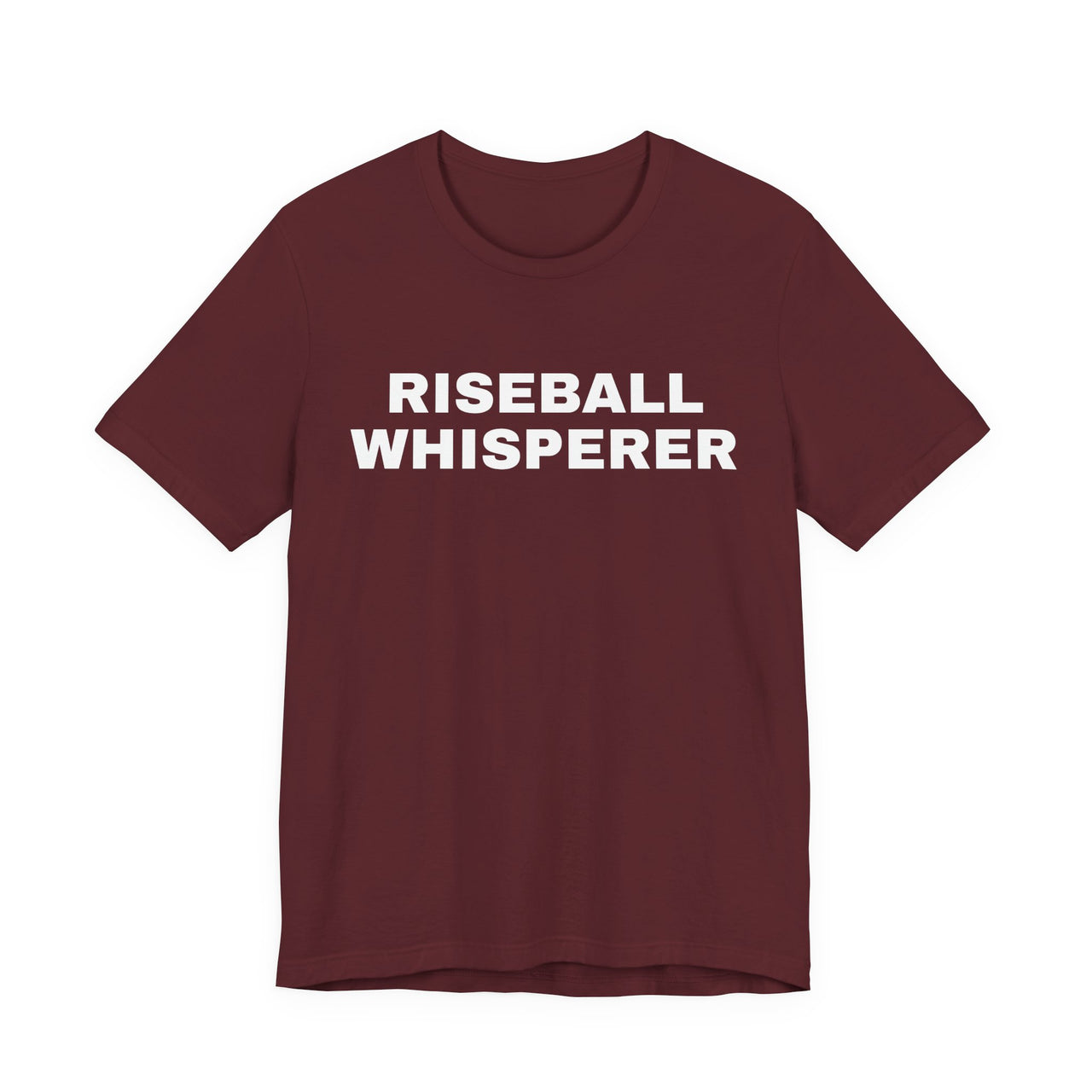 Riseball Whisperer — Softball T-Shirt