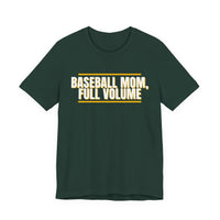 Thumbnail for Baseball Mom, Full Volume — Baseball T-Shirt