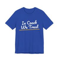 Thumbnail for In Coach We Trust — Football T-Shirt