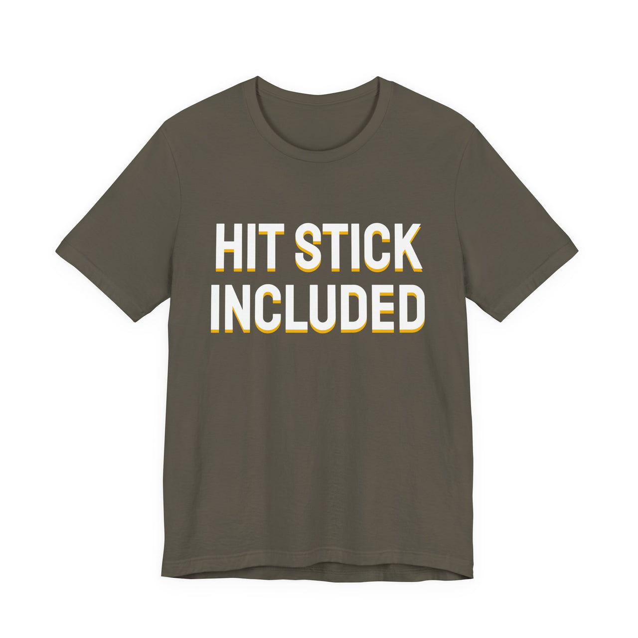 Hit Stick Included — Football T-Shirt