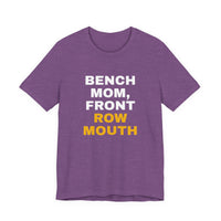 Thumbnail for Bench Mom, Front Row Mouth — Basketball T-Shirt
