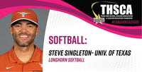 Thumbnail for Longhorn Softball - Steve Singleton, Univ. of Texas
