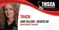 Thumbnail for 300m Hurdle Training - June Villers, Desoto HS