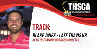 Thumbnail for Keys to Training 800/1600m Athletes - Blake Janek, Lake Travis HS