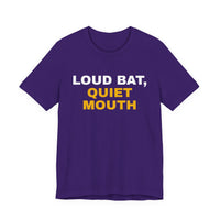 Thumbnail for Loud Bat, Quiet Mouth — Baseball T-Shirt