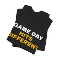 Thumbnail for Game Day Hits Different — Football T-Shirt