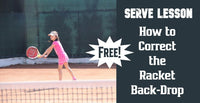 Thumbnail for Tennis Serve: How to Correct the Racquet Back-Drop