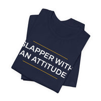 Thumbnail for Slapper With An Attitude — Softball T-Shirt
