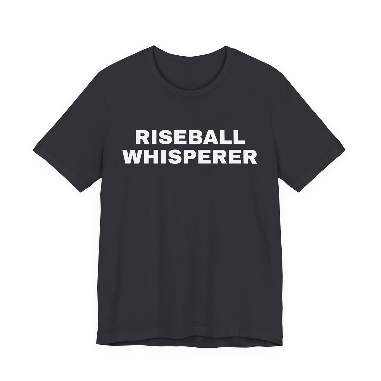Riseball Whisperer — Softball T-Shirt
