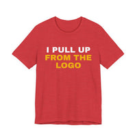 Thumbnail for I Pull Up From The Logo — Basketball T-Shirt