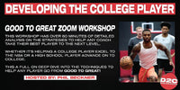 Thumbnail for Developing The College Player - Good To Great Zoom Workshop