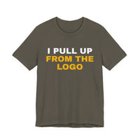 Thumbnail for I Pull Up From The Logo — Basketball T-Shirt