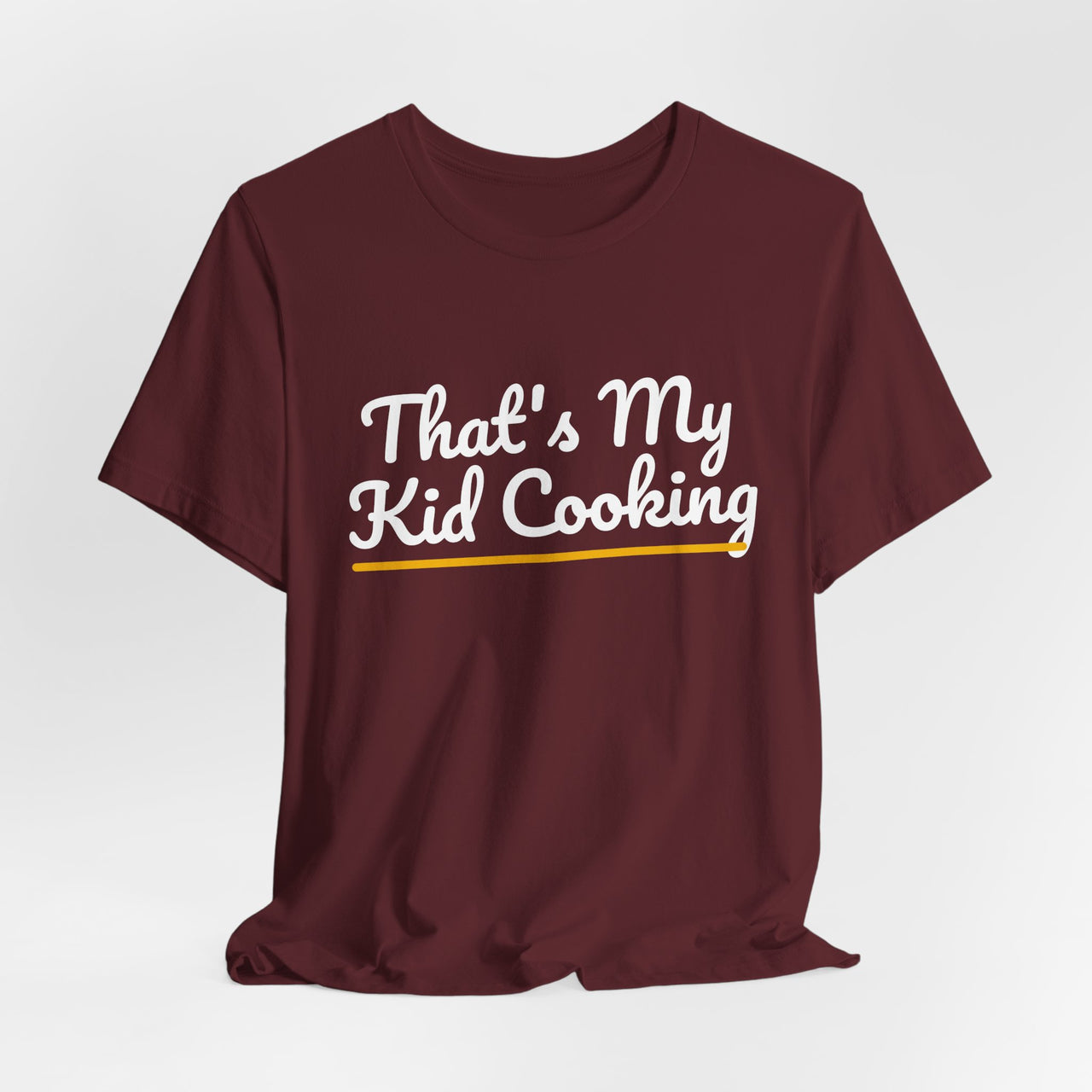 That's My Kid Cooking — Basketball T-Shirt