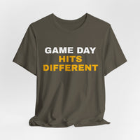 Thumbnail for Game Day Hits Different — Football T-Shirt