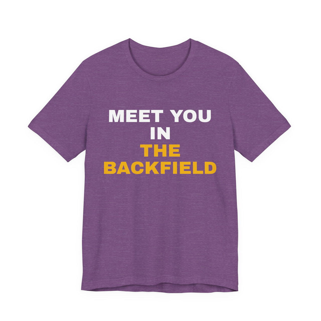 Meet You In The Backfield — Football T-Shirt
