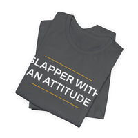 Thumbnail for Slapper With An Attitude — Softball T-Shirt