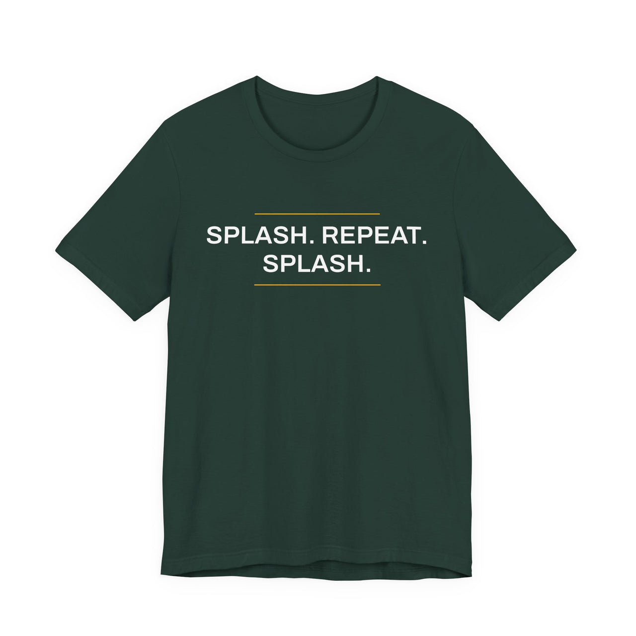 Splash. Repeat. Splash. — Basketball T-Shirt