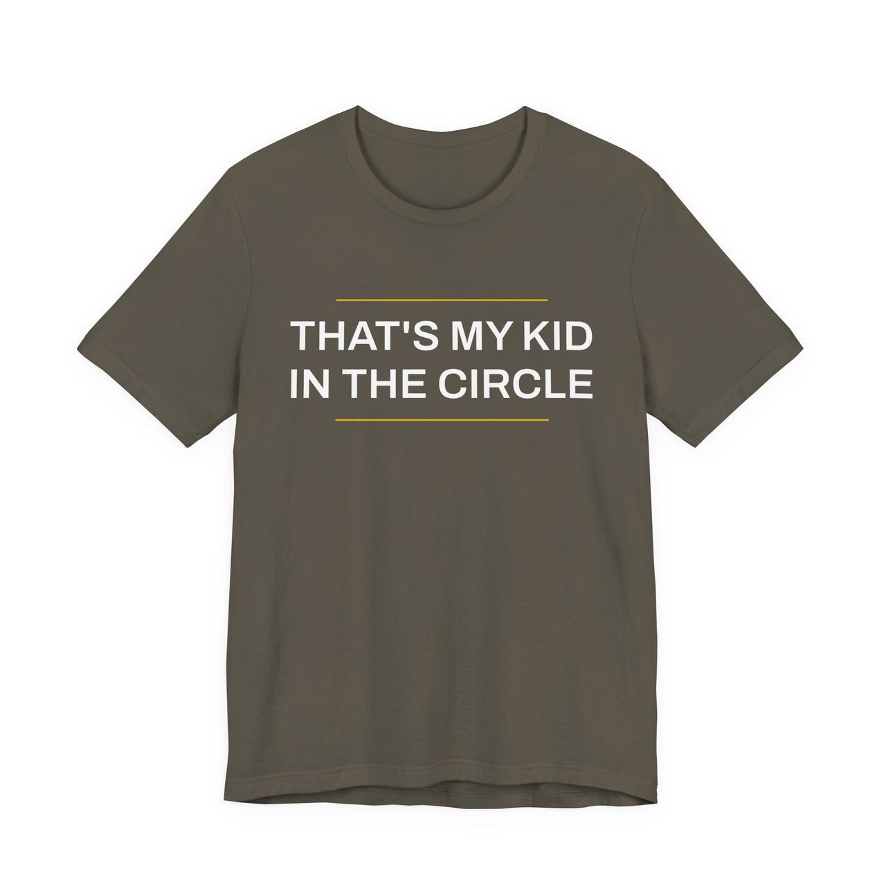 That's My Kid In The Circle — Softball T-Shirt
