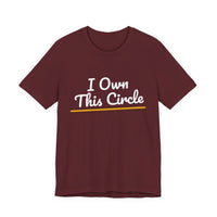 Thumbnail for I Own This Circle — Softball T-Shirt