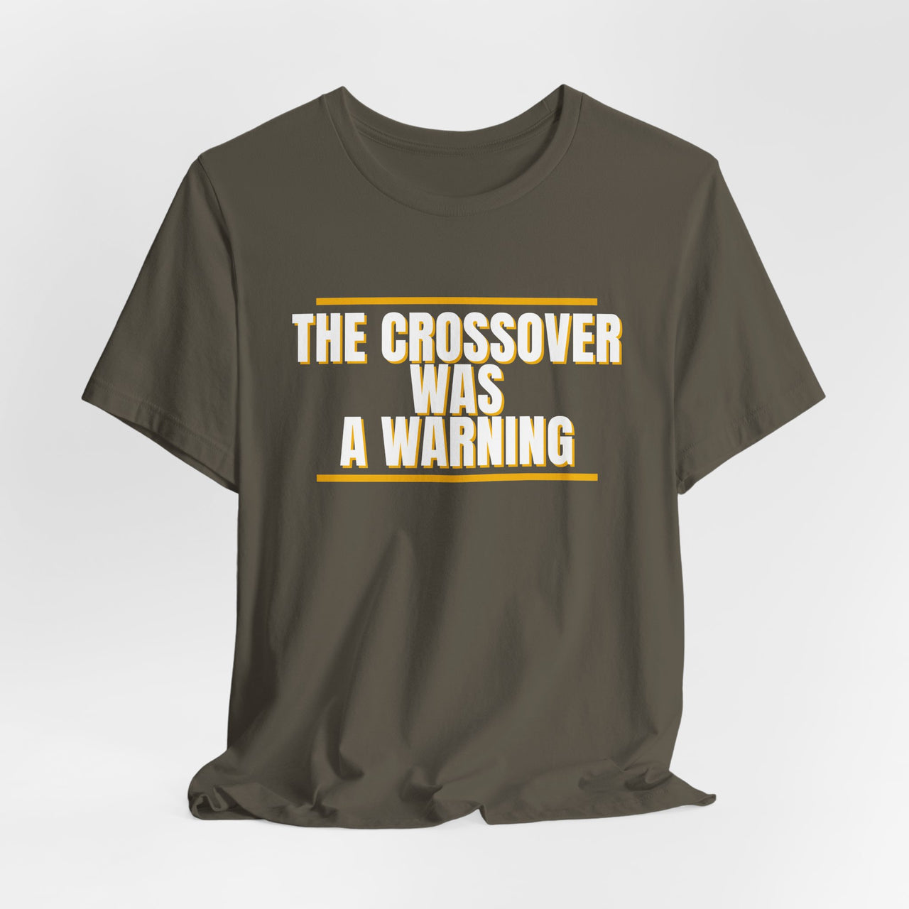 The Crossover Was A Warning — Basketball T-Shirt