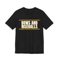 Thumbnail for Bows And Riseballs — Softball T-Shirt