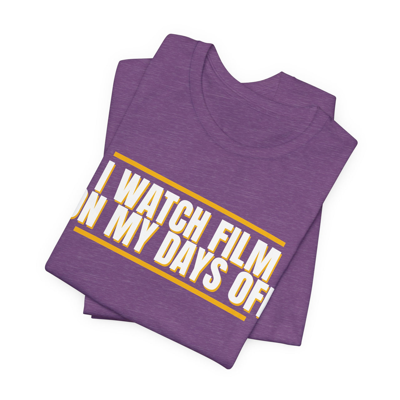 I Watch Film On My Days Off — Basketball T-Shirt