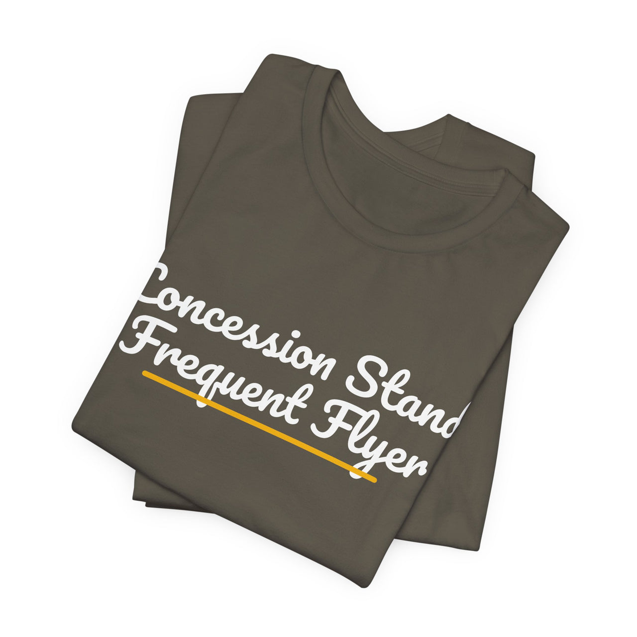 Concession Stand Frequent Flyer — Football T-Shirt