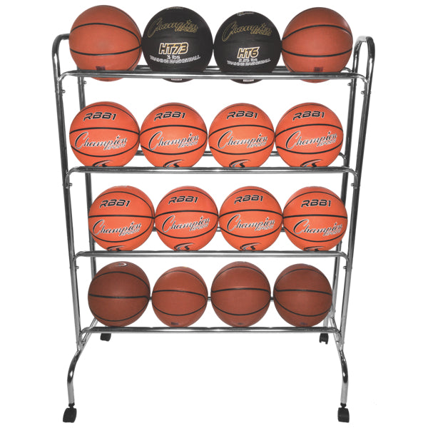16 Basketball Ball Power-Coated Cart