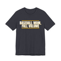Thumbnail for Baseball Mom, Full Volume — Baseball T-Shirt