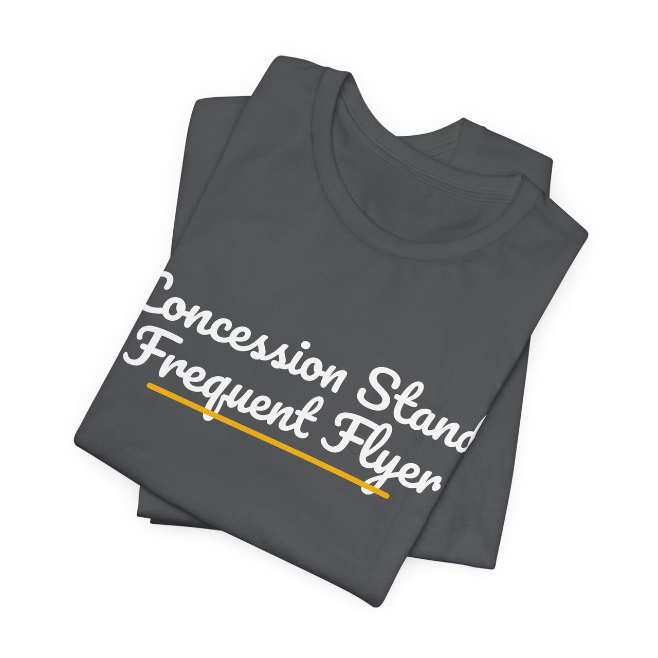 Concession Stand Frequent Flyer — Football T-Shirt