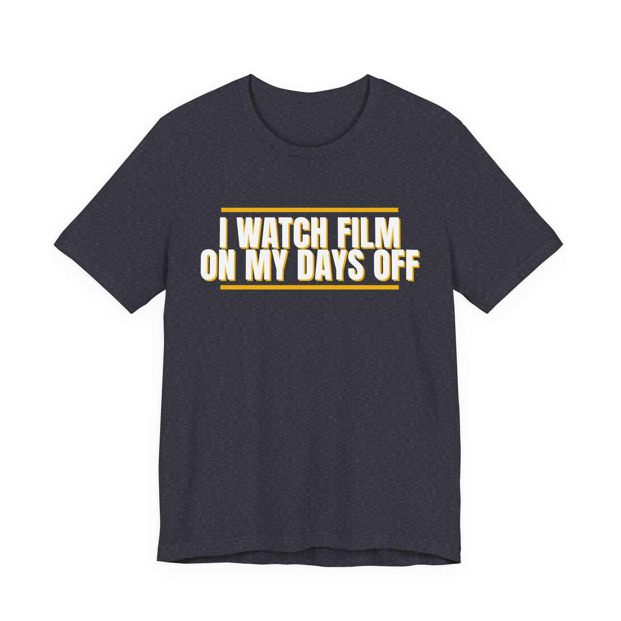 I Watch Film On My Days Off — Basketball T-Shirt