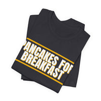 Thumbnail for Pancakes For Breakfast — Football T-Shirt