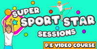 Thumbnail for Super Sport Star Sessions - Follow along PE skills and circuits