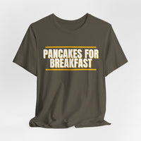 Thumbnail for Pancakes For Breakfast — Football T-Shirt